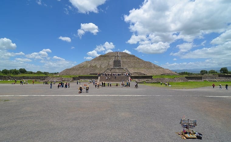 Visite du site archéologique de Teotihuacan