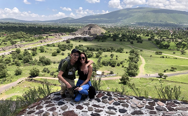 Visite du site archéologique de Teotihuacan