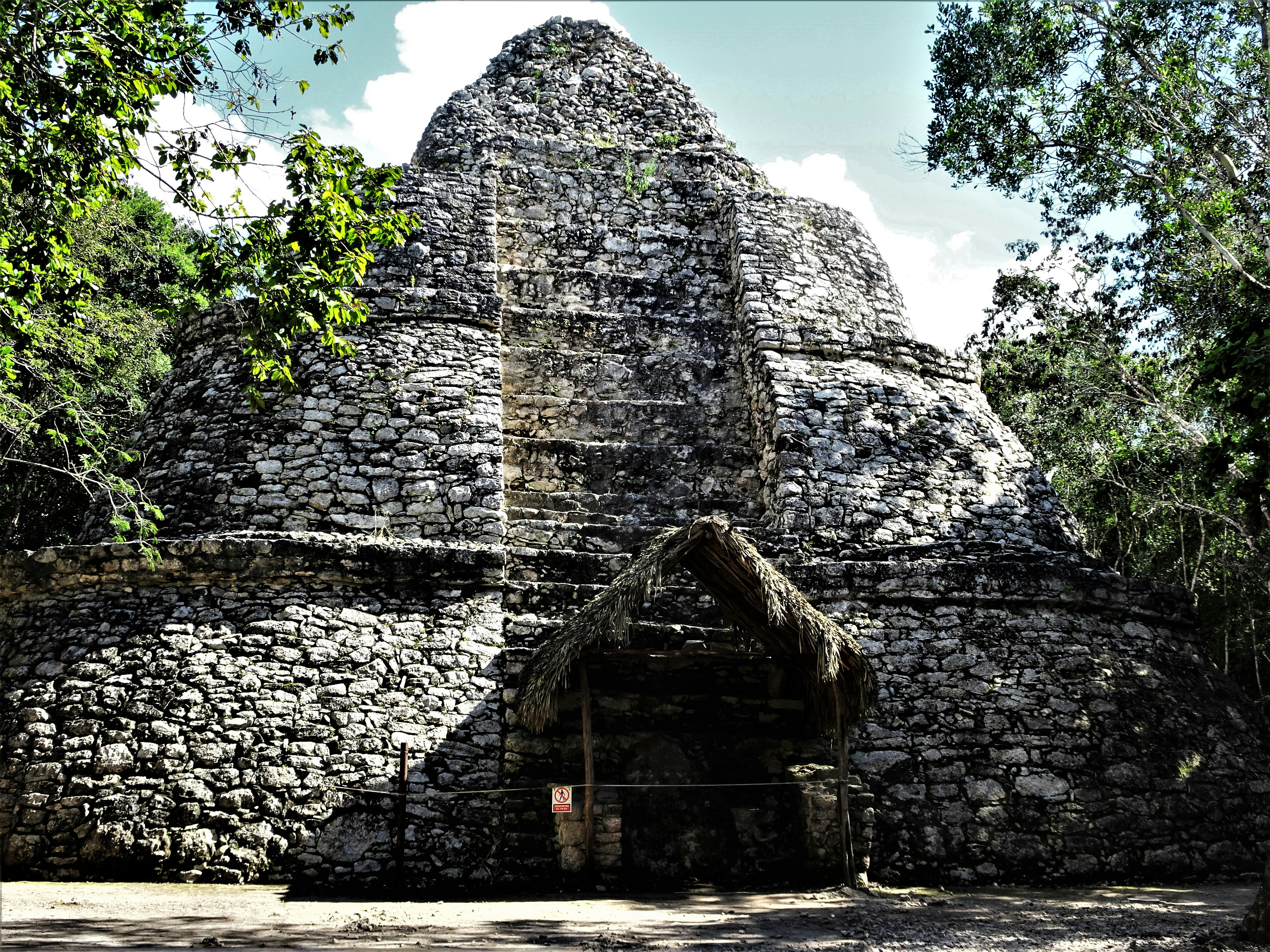 Ruines de Coba au Mexique